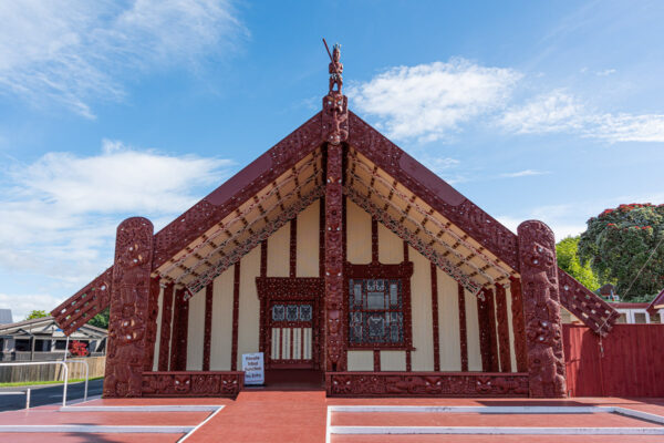 Village maori de Ohinemutu à Rotorua