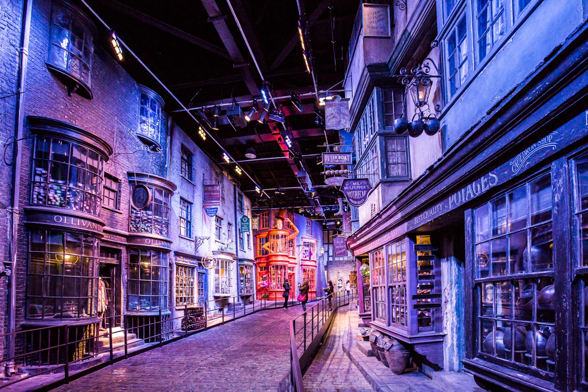 Le monde d'Harry Potter au Studio Tour London