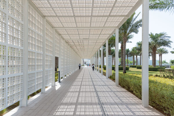 Entrée du Louvre Abu Dhabi