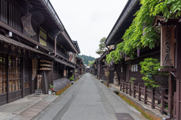 Quartier Sanmachi Suji à Takayama au Japon