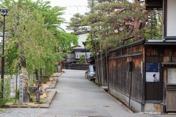 Ruelle dans le centre historique de Takayama