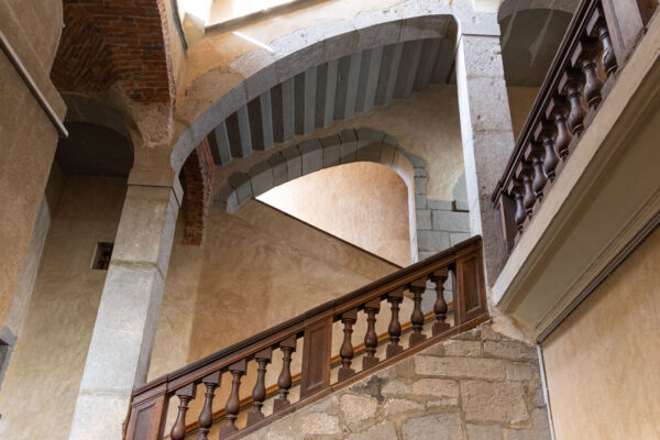 Escaliers d'un hôtel particulier à Chambéry