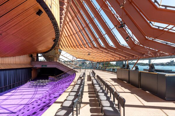 Intérieur de l'opéra de Sydney