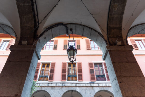 Rue de Boignes à Chambéry en Savoie