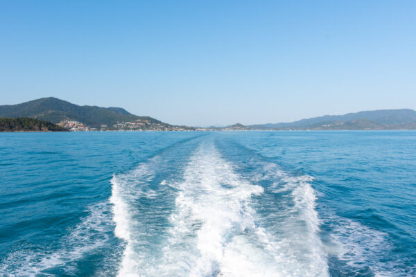 Sortie en mer sur la grande barrière de corail