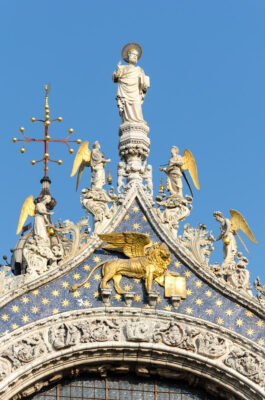 Façade de la basilique Saint-Marc