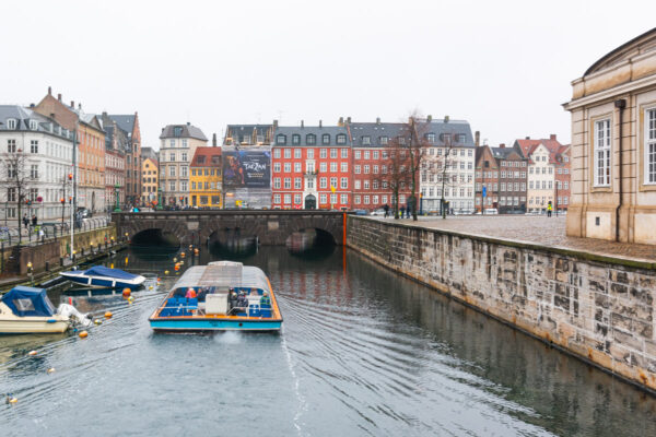 Balade en bateau sur les canaux de Copenhague