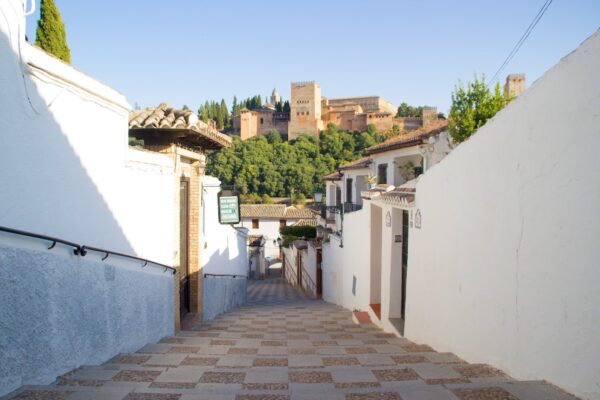 Albaicin à Grenade en Espagne