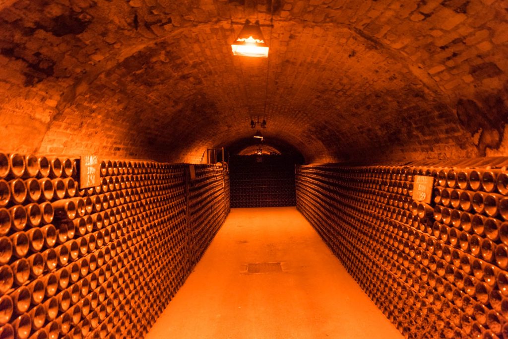 Visite des caves Moët & Chandon, la célèbre maison de Champagne