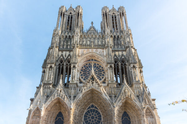 Façade de la cathédrale de Reims