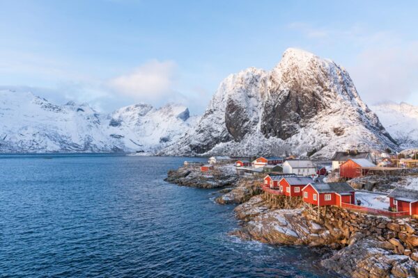 Hamnøy dans les îles Lofoten en Norvège