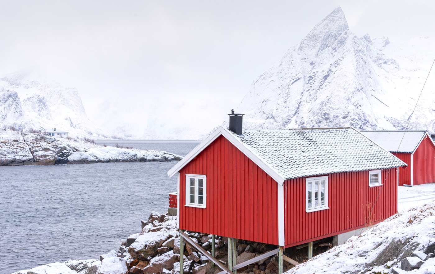 Hébergement aux Lofoten en Norvège