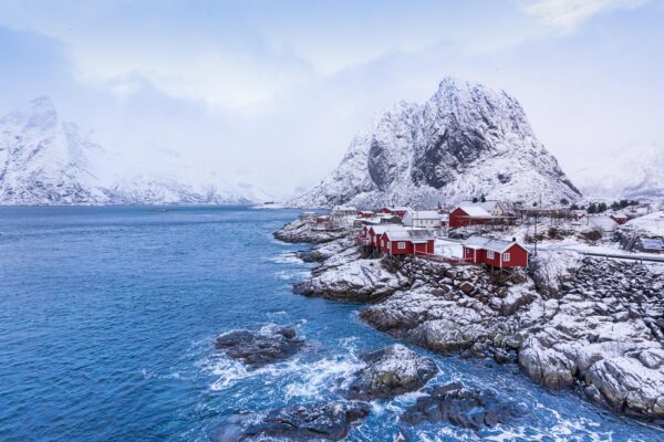 Rorbu à Hamnøy aux Lofoten