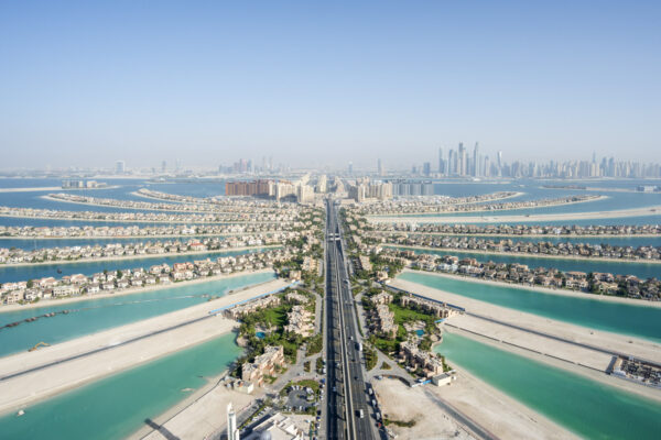 Itinéraire de survol de Dubaï en hélicoptère