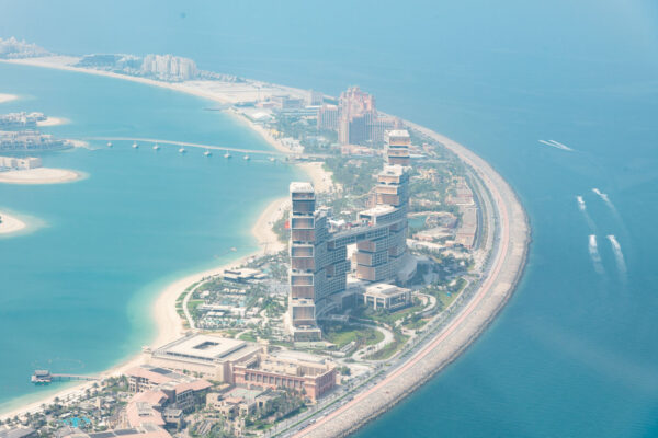 Survol de The Palm Jumeirah en hélicoptère