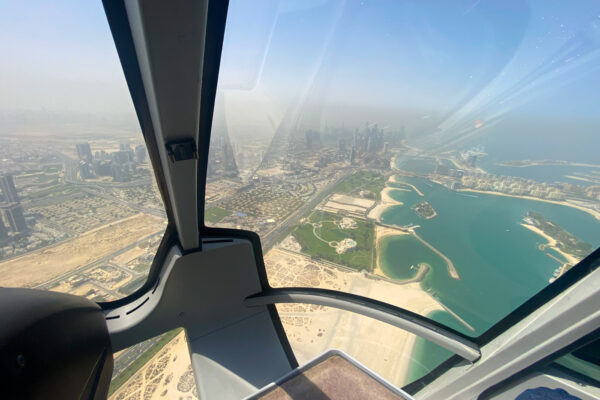 Tour en hélicoptère à Dubaï