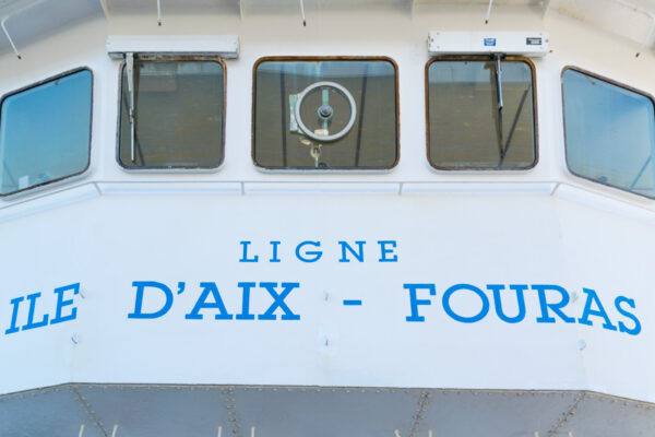 Bateau pour excursion à l'île d'Aix depuis La Rochelle