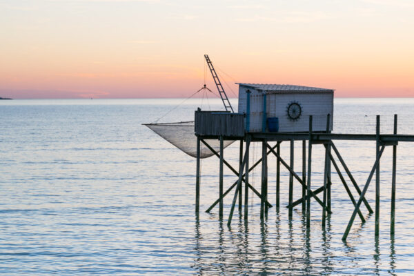 Coucher de soleil autour de La Rochelle