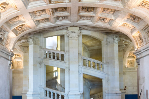 Escalier du château de Chambord