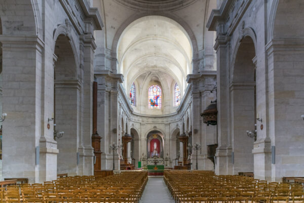 Intérieur de la cathédrale Saint-Louis