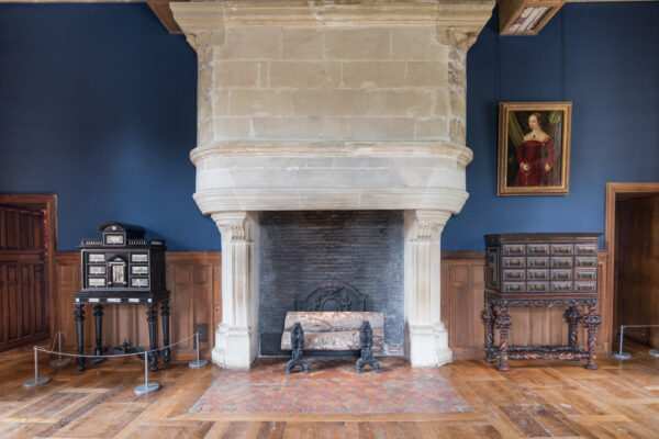 Intérieur d'un château de la Loire