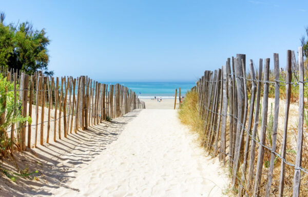 Plage sur l'île de Ré