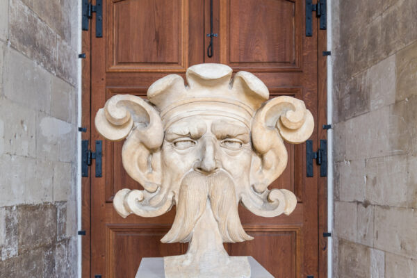 Sculpture dans le château de Blois