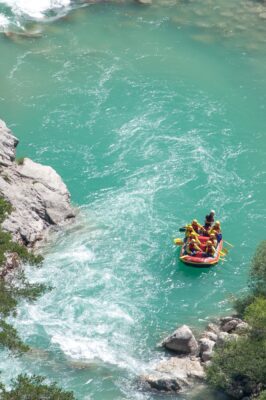 Activité à faire dans les gorges du Verdon : rafting