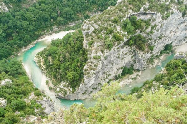 Balcon de la Mescla dans le Verdon