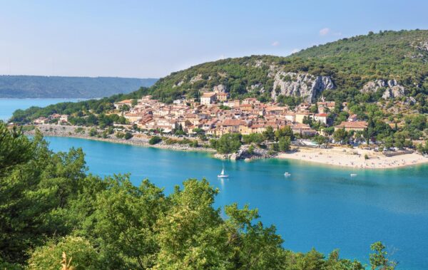 Bauduen dans les gorges du Verdon