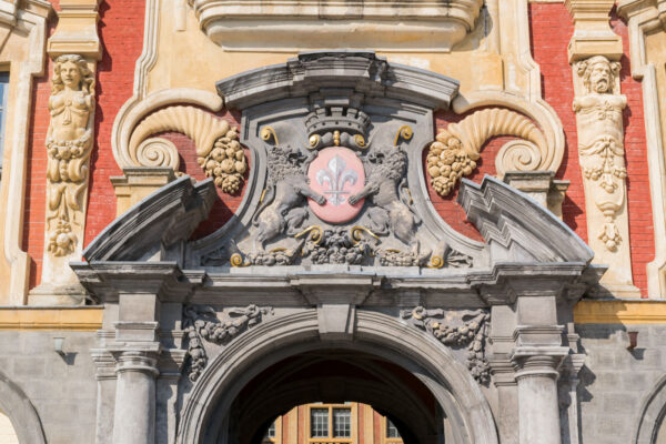 Façade de la Vieille Bourse à Lille