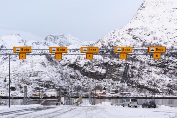 Ferry Bodø - Lofoten pour rejoindre l'aéroport 