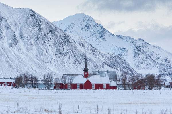 Flakstad dans les îles Lofoten