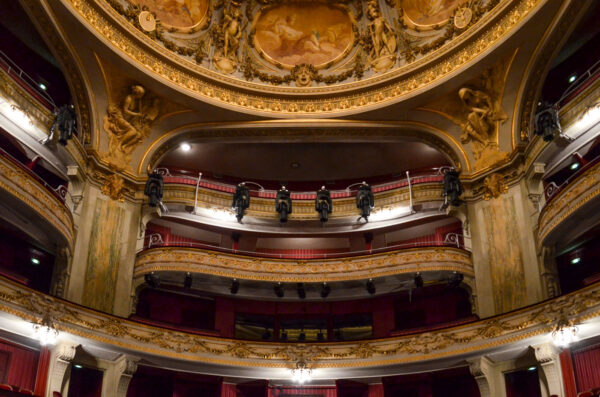 Intérieur de l'opéra de Lille