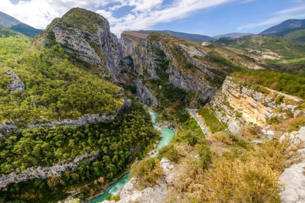 Point sublime, panorama sur les gorges du Verdon