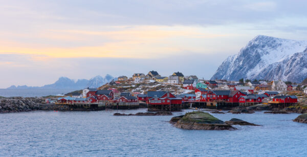 Village Å dans les îles Lofoten