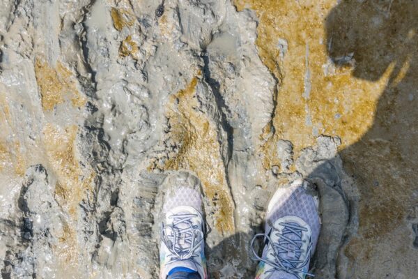 Chaussures pour une randonnée ou traversée en baie de Somme