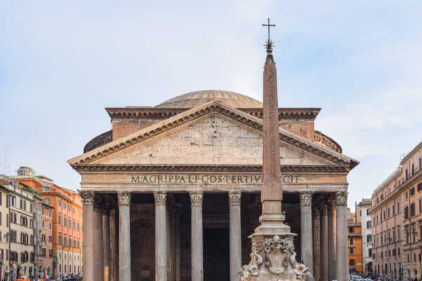 Panthéon dans le centre historique de Rome