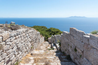 Ancient Thera à Santorin