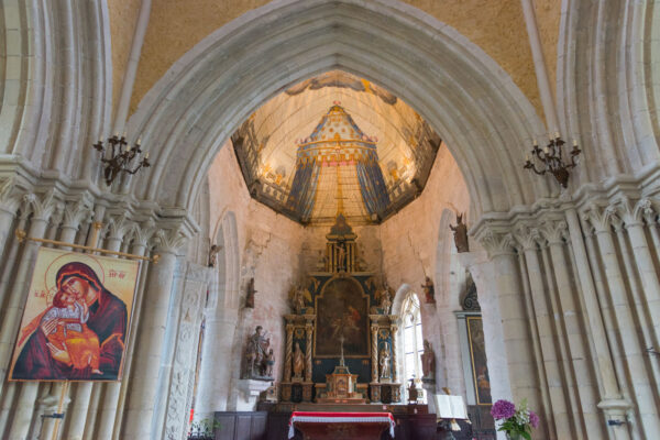 Eglise Saint-Martin à Veules-les-Roses