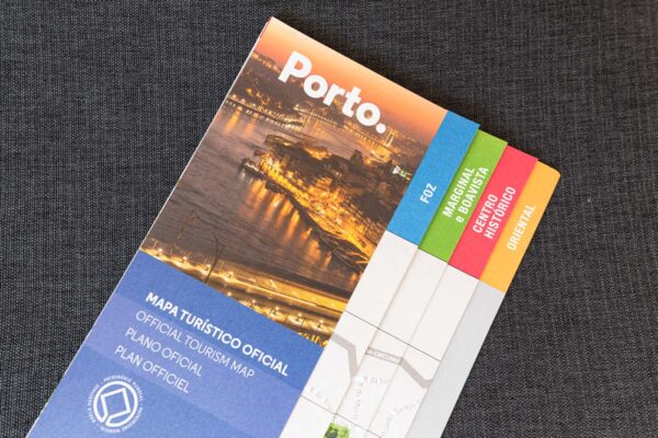 Plan fourni avec le Pass Porto