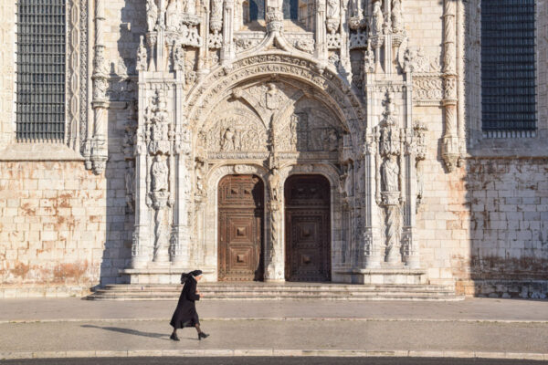 Monastère dans le quartier de Belém à Lisbonne