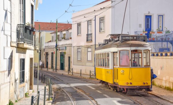 Tram 28 de Lisbonne