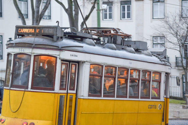 Tramway 28 bondé