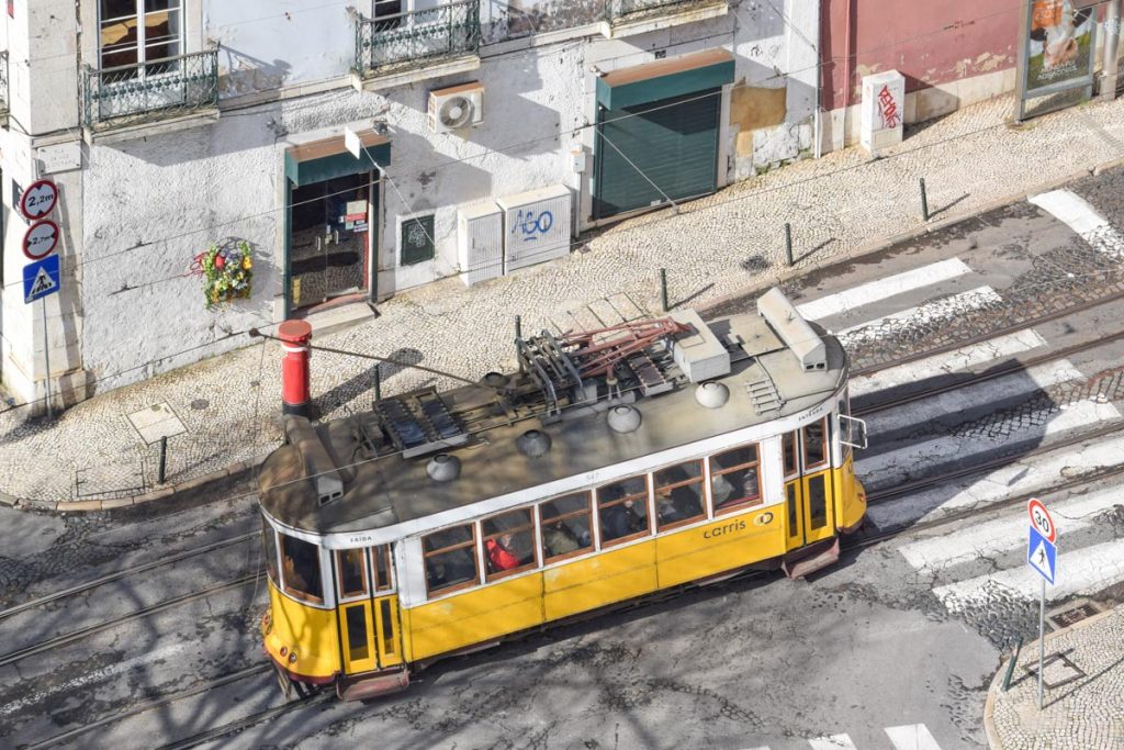 Tram 28 à Lisbonne prix & trajet pour le célèbre tramway