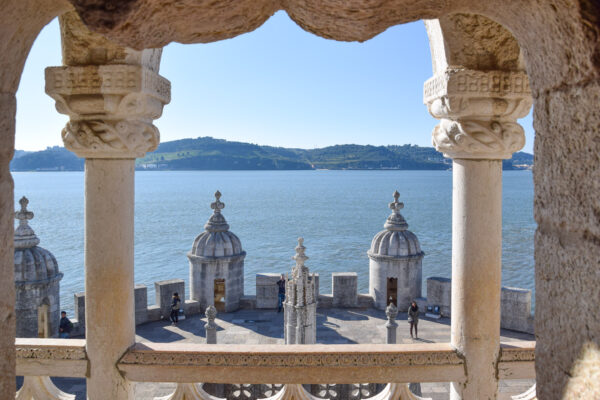 Vue depuis la loggia de la Torre de Belém