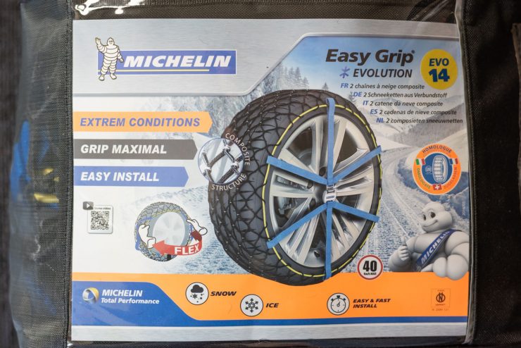 Chaînes à Neige Homologuées Groupe 90 - Taille 205/40R18 - Montage Rapide Et Confort