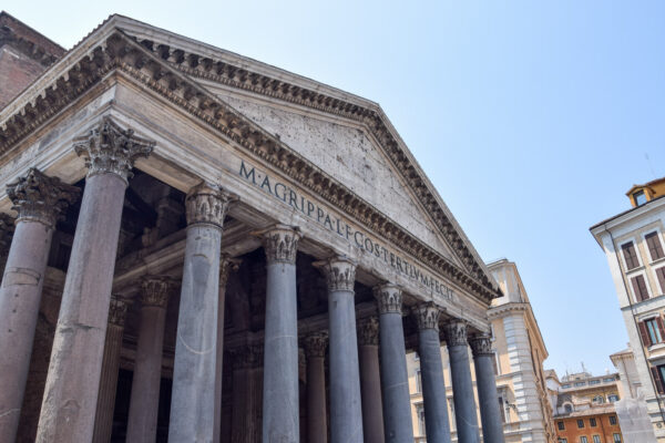 Façade du Panthéon