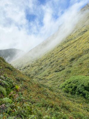 Cratère de la montagne Pelée