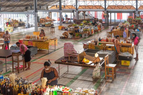 Marchés sur l'île de la Martinique